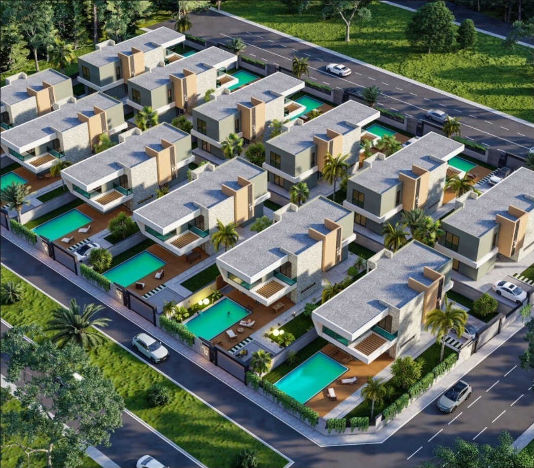 Luxury villa complex in Side