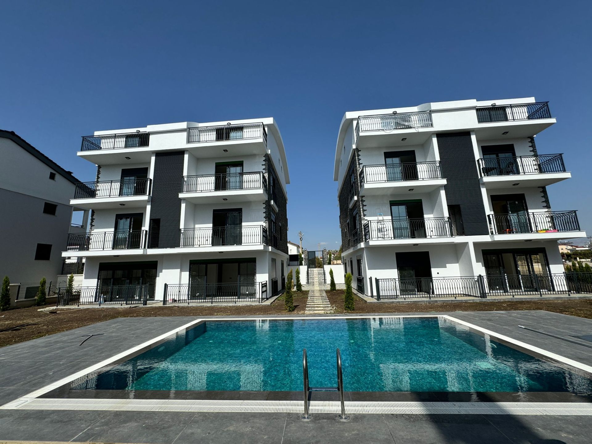 Moderne 3+1 Wohnung in Side – 1,5 km zum Strand