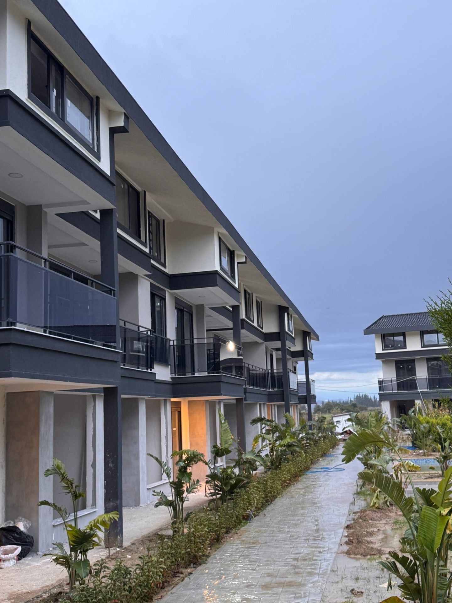 Neubau 3+1 Wohnung in Kumköy – 800 m zum Strand