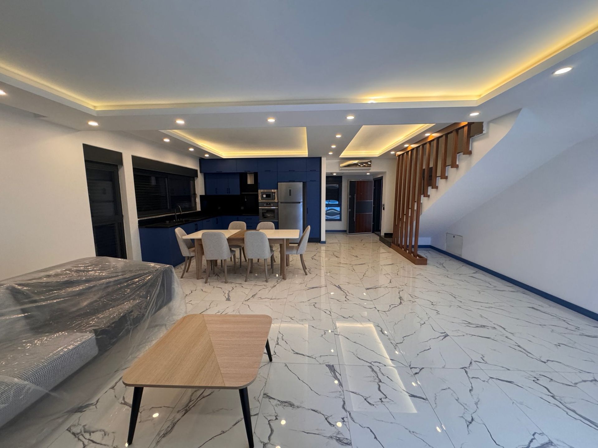 Neubau 3+1 Wohnung in Sorgun – möbliert mit Garage